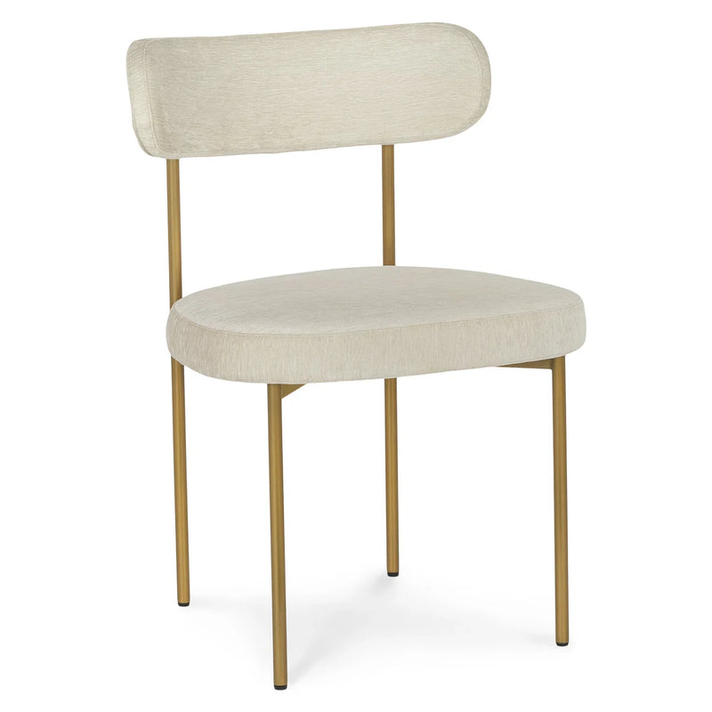 Clarka Modern Metal Dining Chair