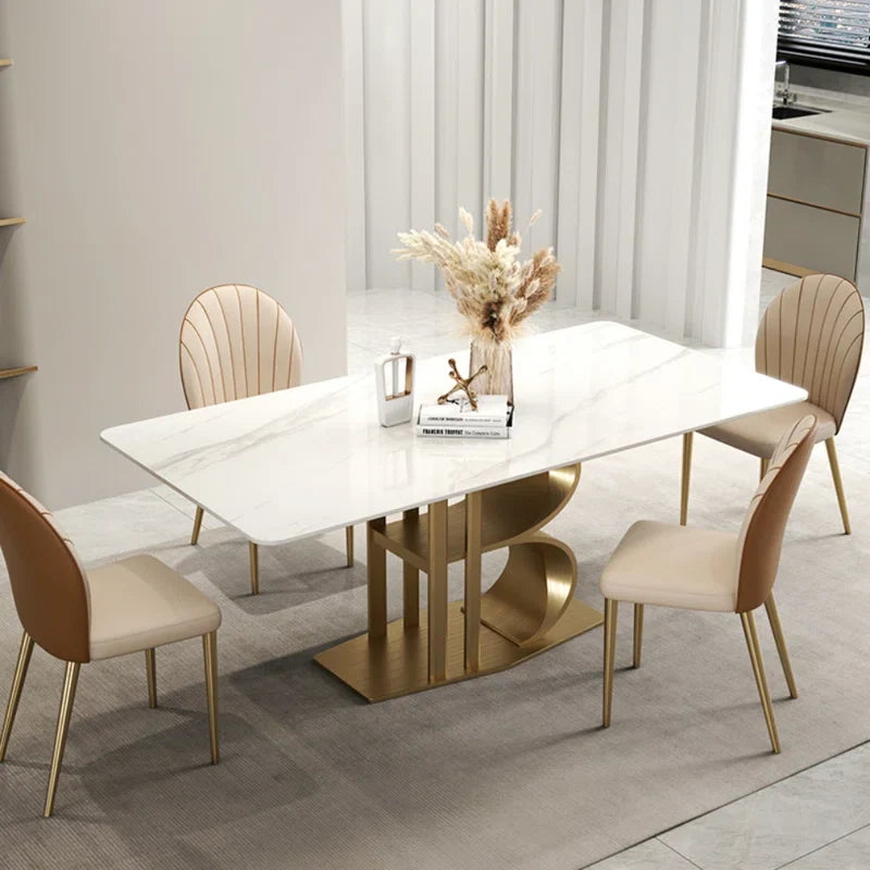 Zeva Modern Luxury Turkish Dining Table Set
