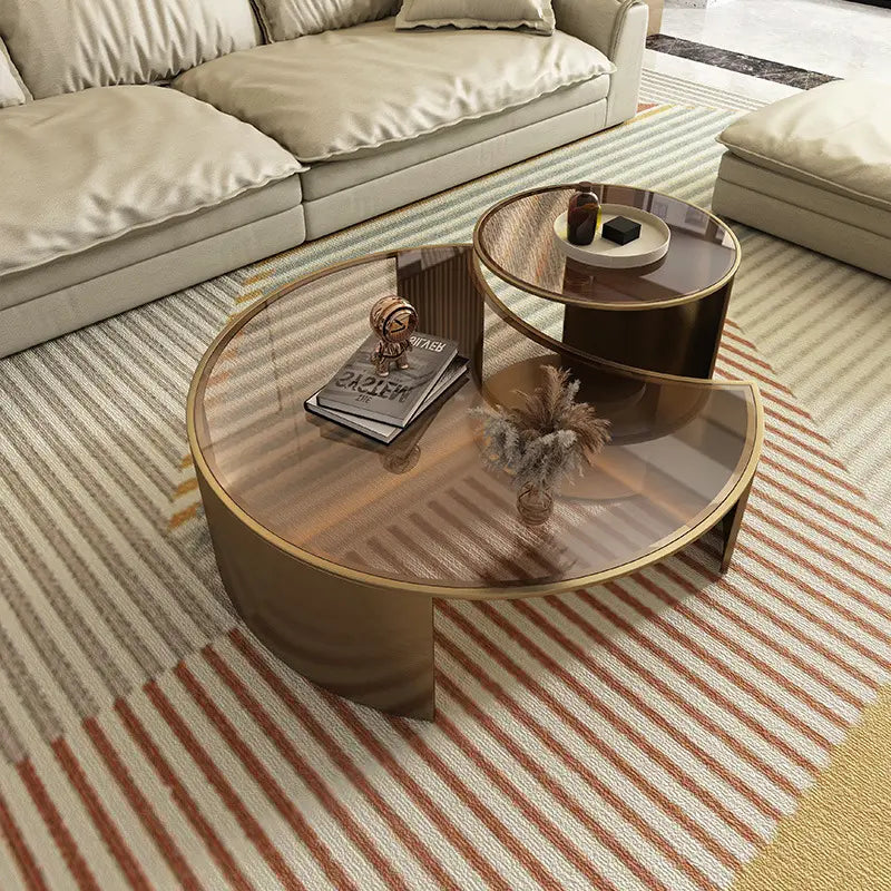 Ryma Modern Trendy Nesting Coffee Table