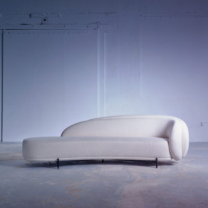4 Seater Cloud Curve Minimalist Lounge Sofa