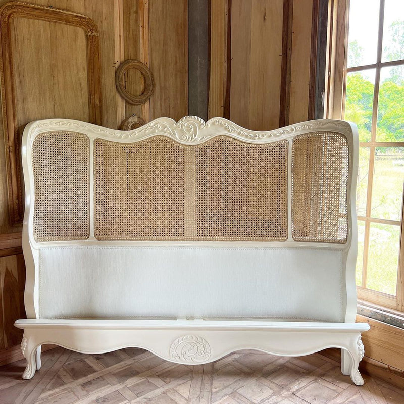 Louis XV bed with swirls
