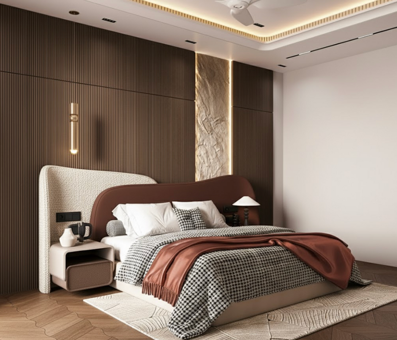 Aroma Modern Luxury Bed With Storage