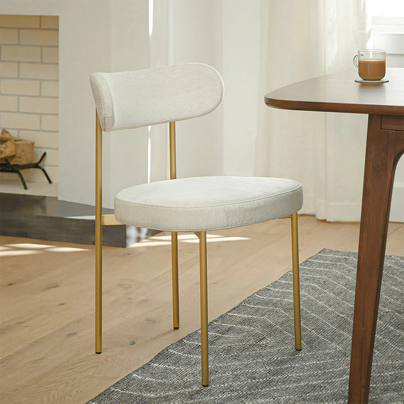 Clarka Modern Metal Dining Chair