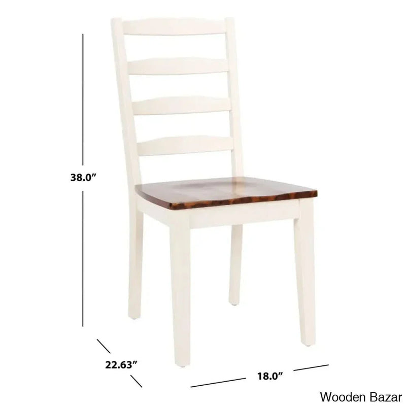 4 - Person Solid Wood Dining Set
