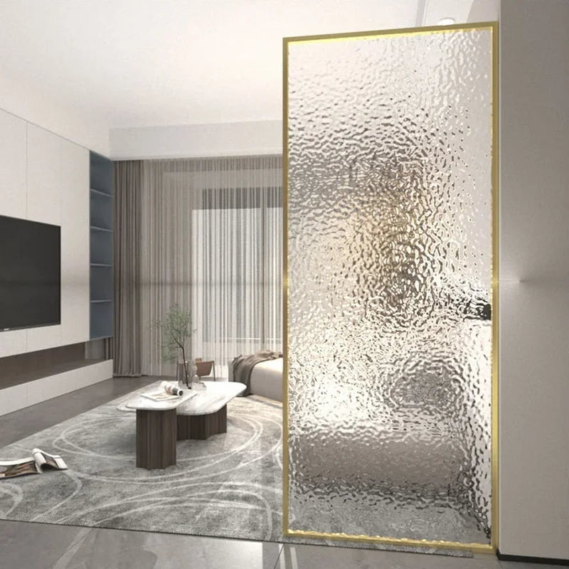 Gala Metal Partition With Glass For Bathroom