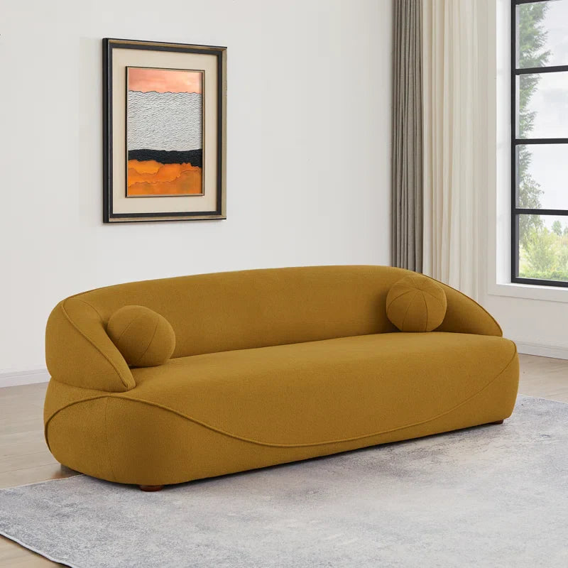 Rayez Modern 3 Seater Curvy Sofa