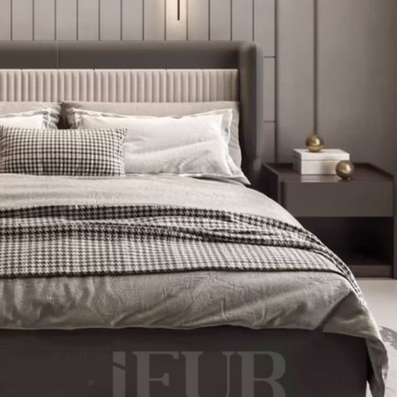 Grayoir Modern Upholstered Bed