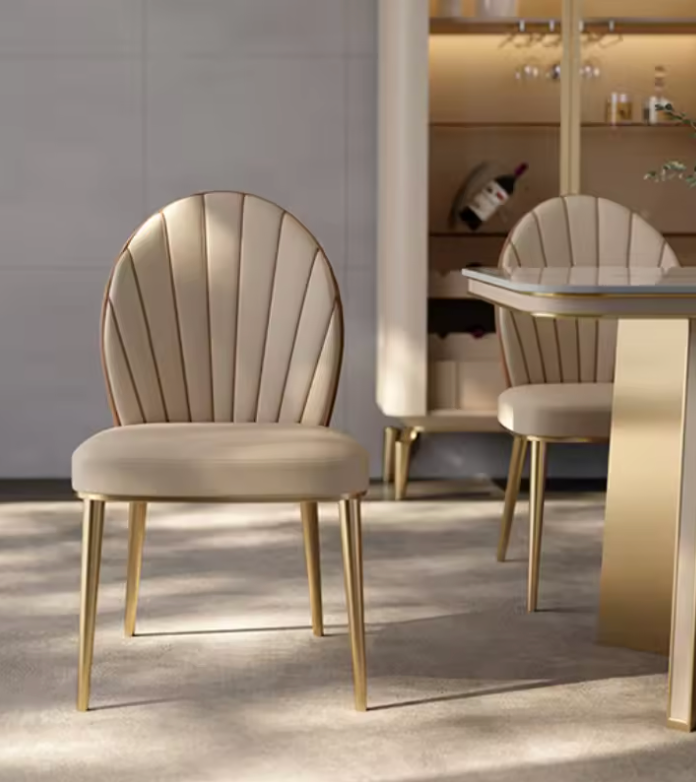 Zeva Modern Luxury Chairs With Scoda Modern Round Table