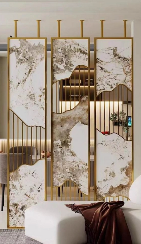 Moka Luxury Marble SS Partition