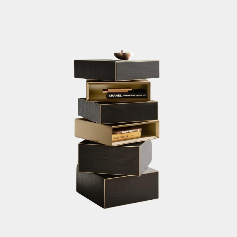 Luxury Rotating Open Chest Bookshelf