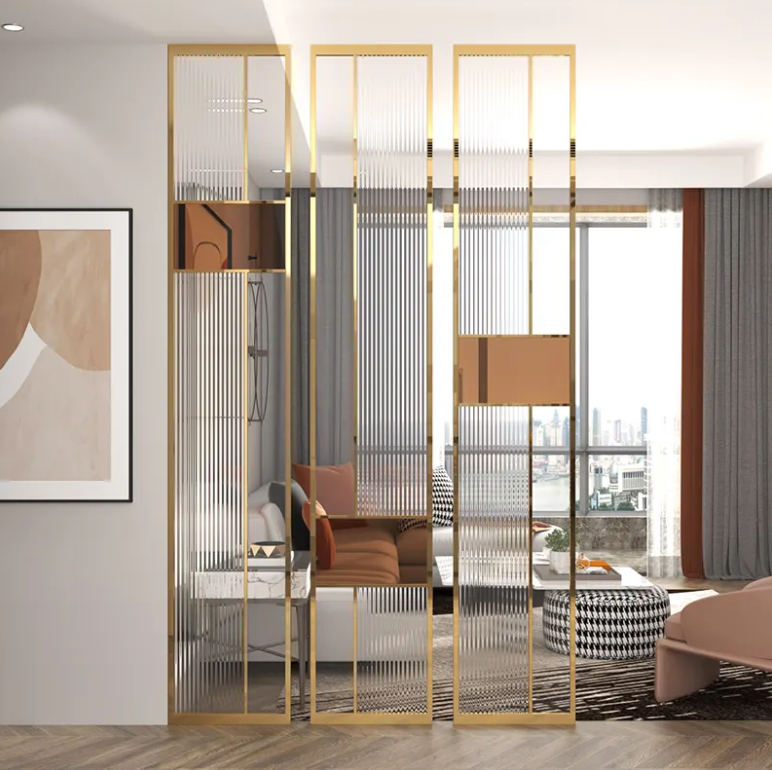 Noan Metal With Glass Partition