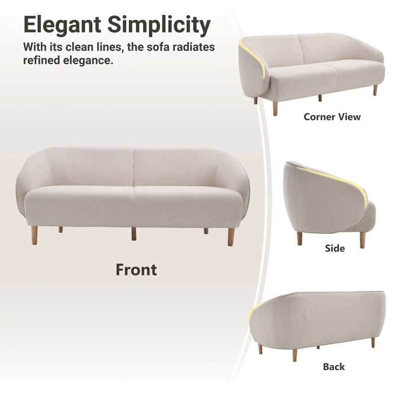 Modern Deep Seat Standard Sofa - Craft Decor