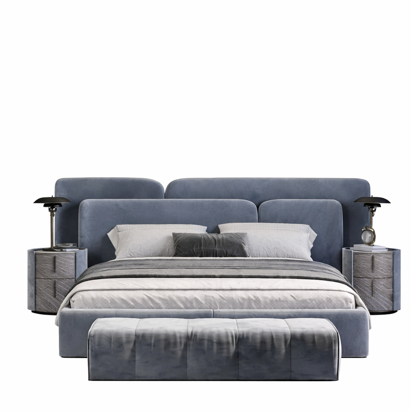 Miraz Modern Luxury Bed With Storage