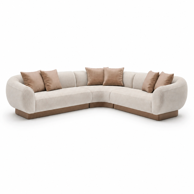 The Bellora Sofa — Luxury Curved Modular Corner Sofa