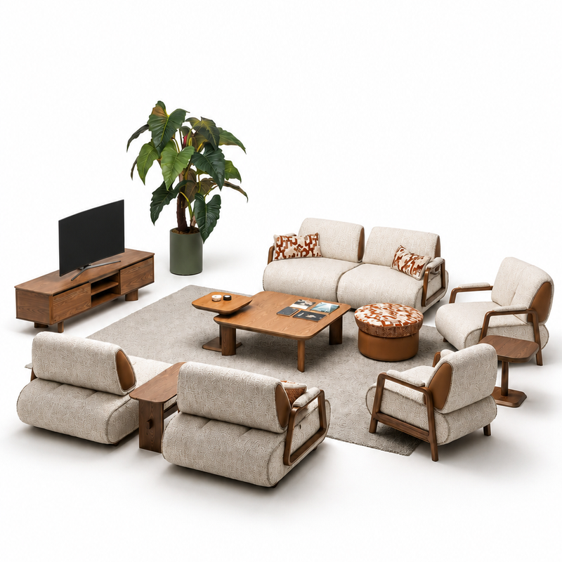 The Oxford Sofa — Luxury Modular Sectional Sofa Set