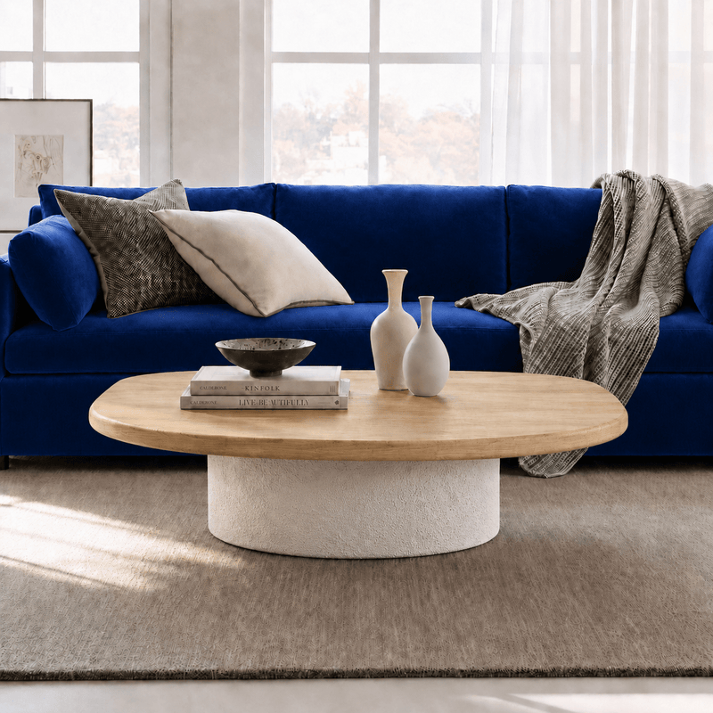 Jasper Stone Finish Coffee Table
