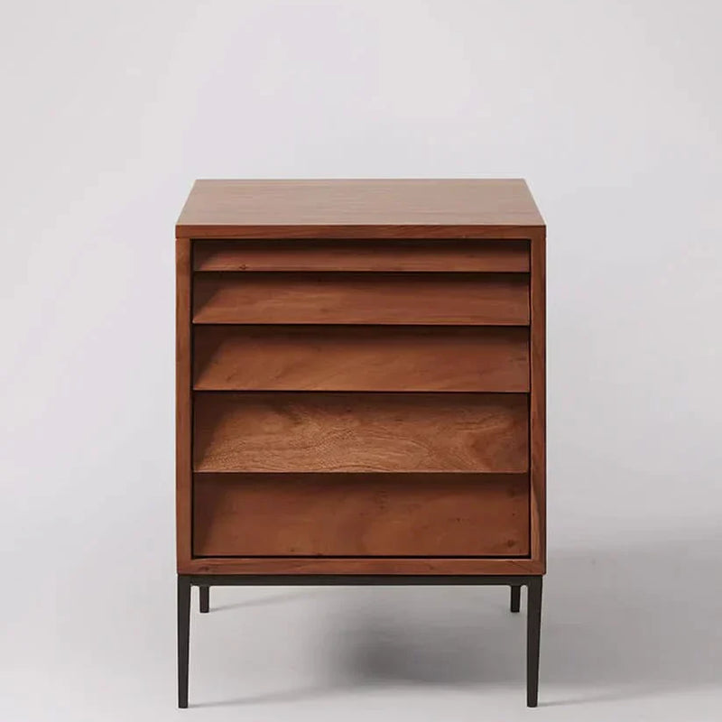 Solid Wood Bed Side Table - Craft Decor