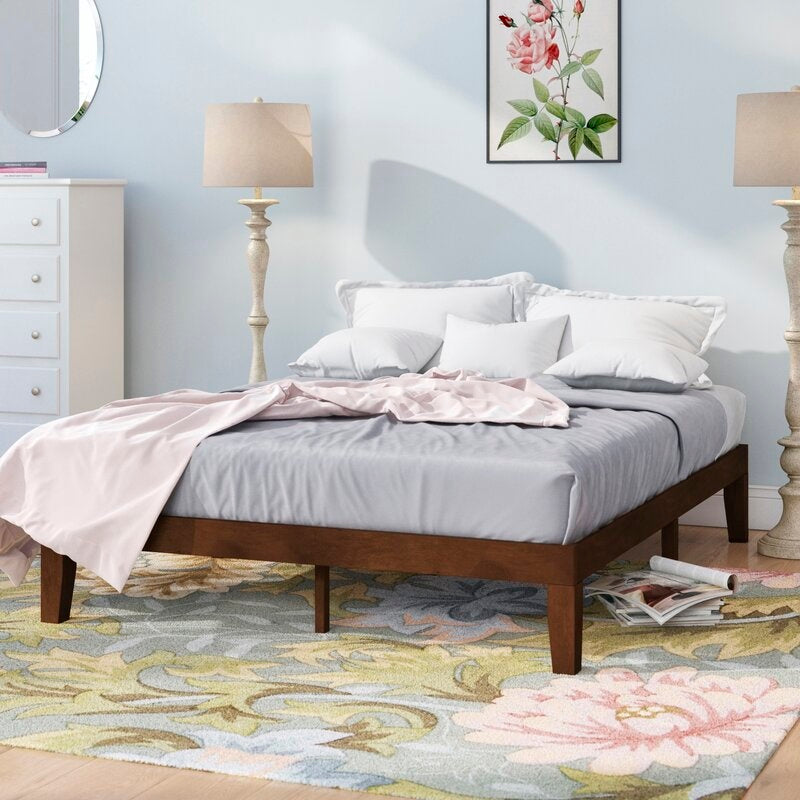 Wooden Empiro Solid Sheesham Wood Platform Bed
