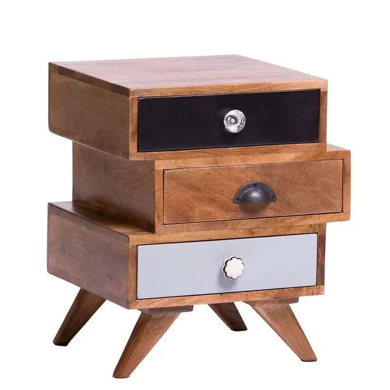 Home Decor Solid Wood Bed Side Table