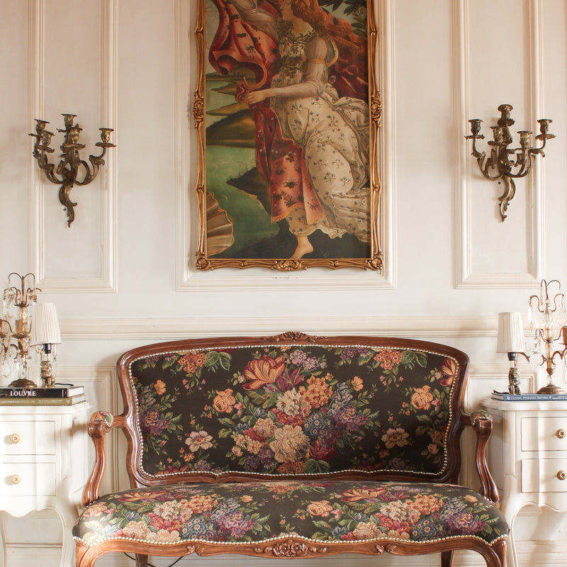 Classic Louis XV settee / sofa