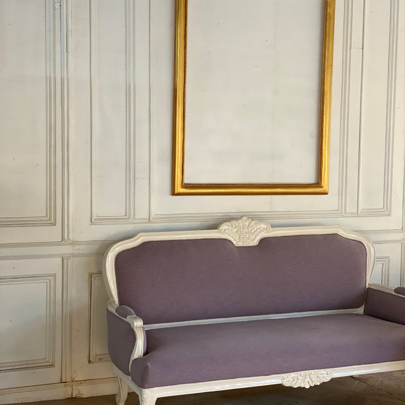 Sofa of Louis XV style with foliage