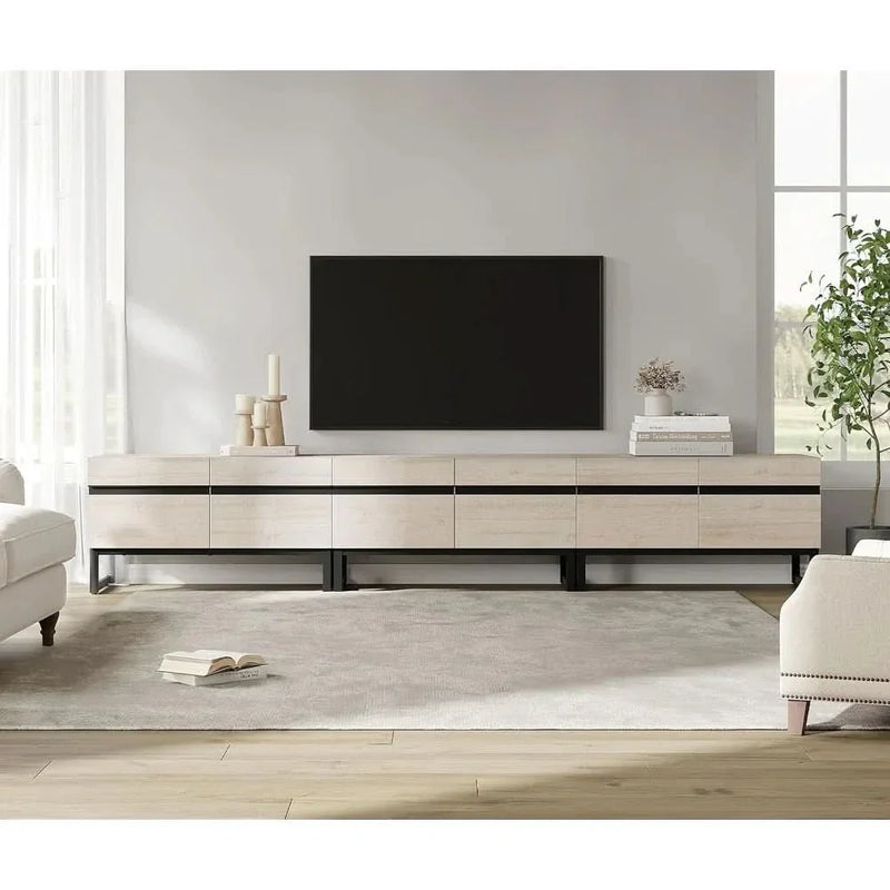 Riaank Modern TV Stand for TVs - Wooden Empiro