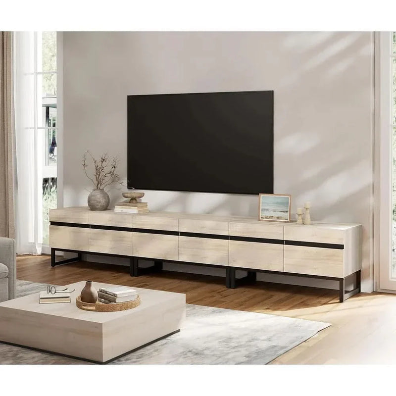 Riaank Modern TV Stand for TVs - Wooden Empiro