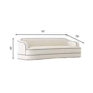 Signature Plush Upholstered Sofa - Sofas - Gharaana