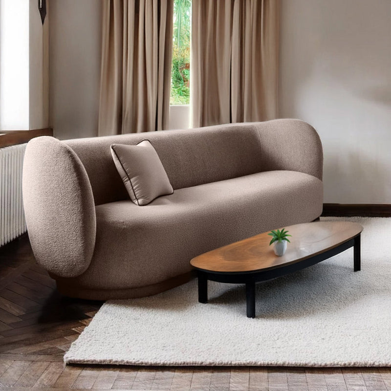 Lazio 2 Seater Sofa in Dark Gray