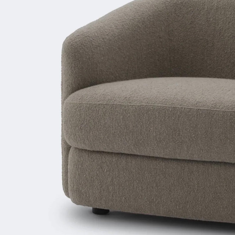 Apulia 1 Seater Sofa in Dark Gray