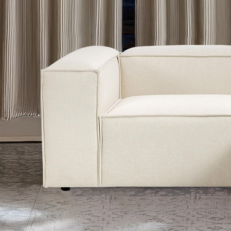 Assisi L-Shape Sofa in White