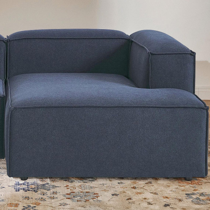 Assisi L-Shape Sofa in Blue