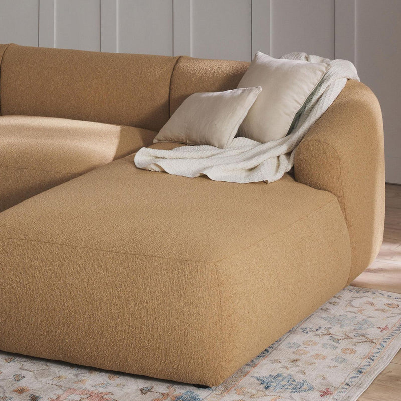 Brera L-Shape Sofa in Beige