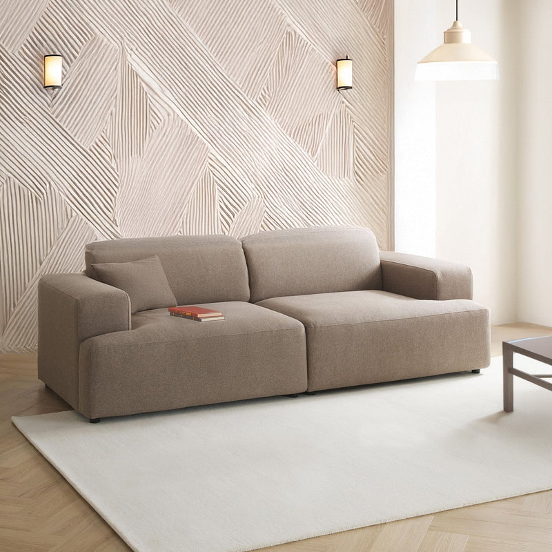 Elba 2 Seater Sofa in Dusty Mauve