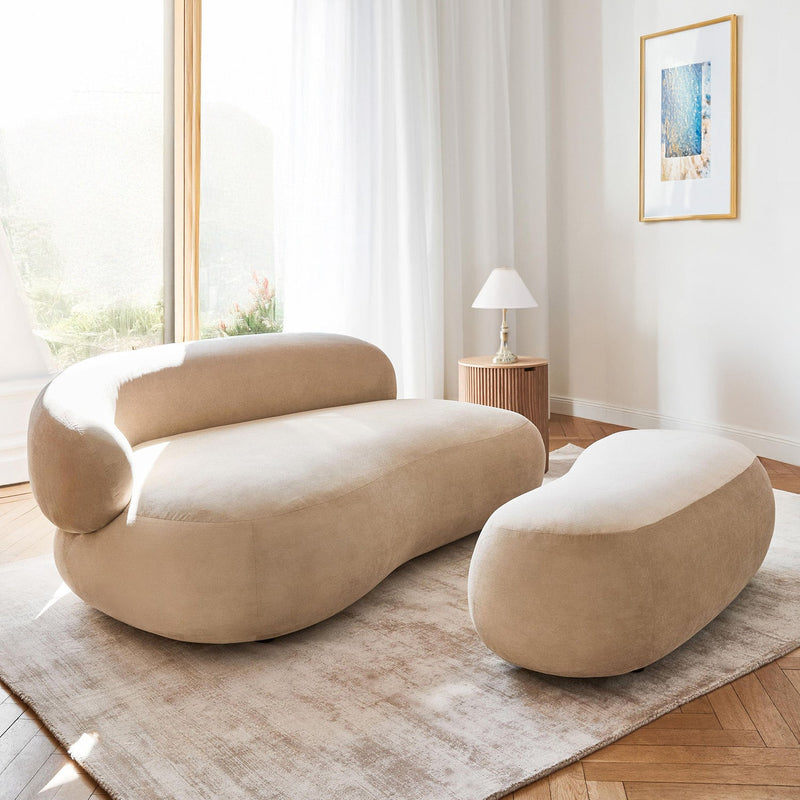 Stromboli Lounger Sofa in Beige