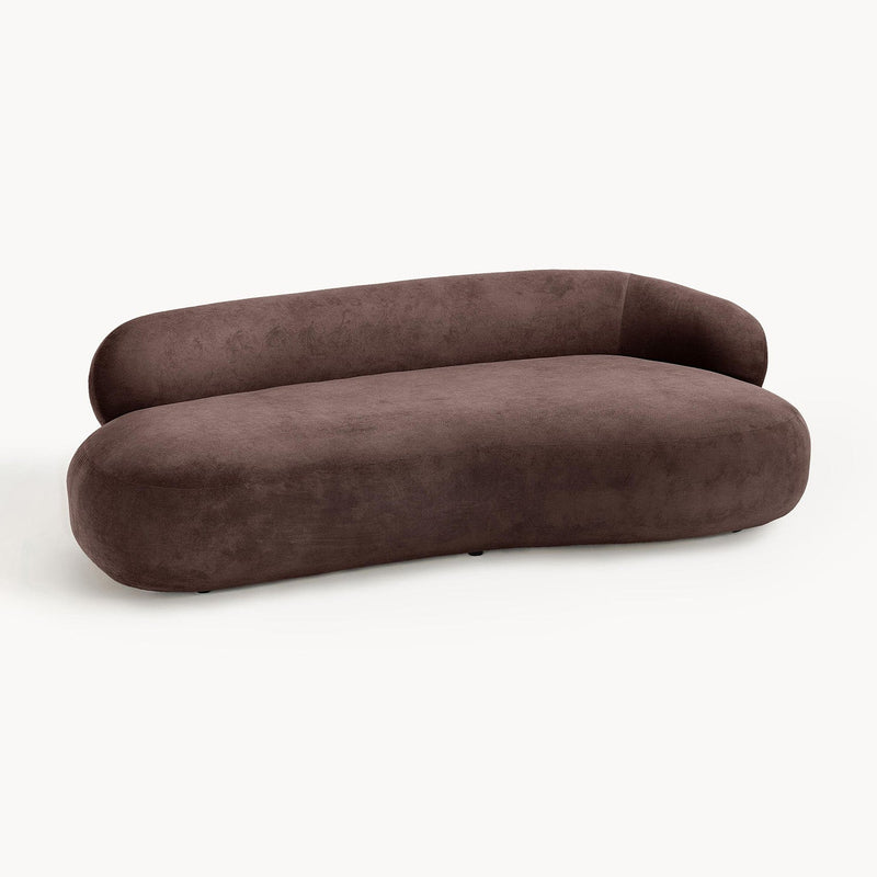 Stromboli Lounger Sofa in Reddish Brown
