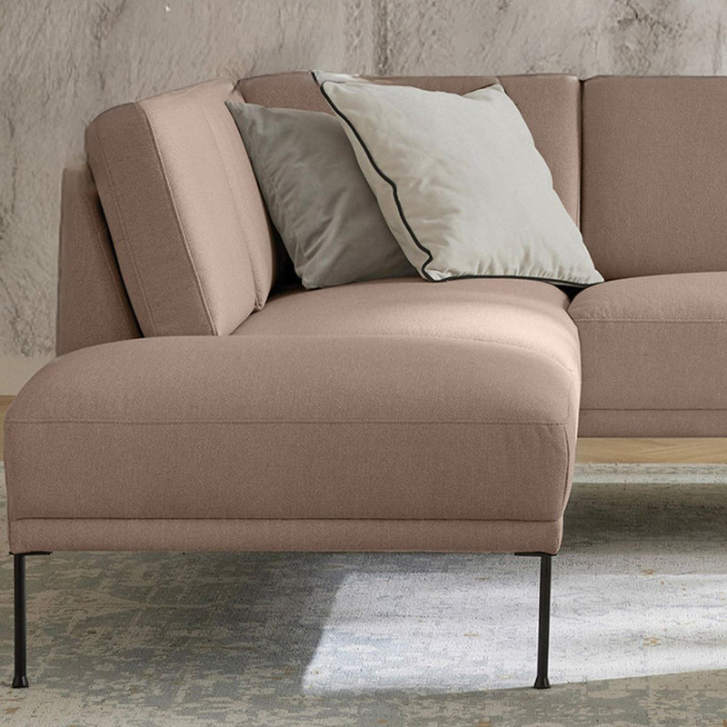 Catania L-Shape Sofa in Brownish Beige