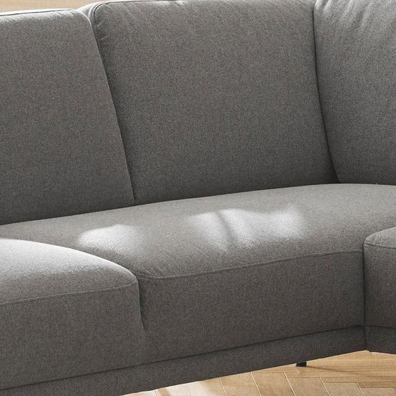 Catania L-Shape Sofa in Gray