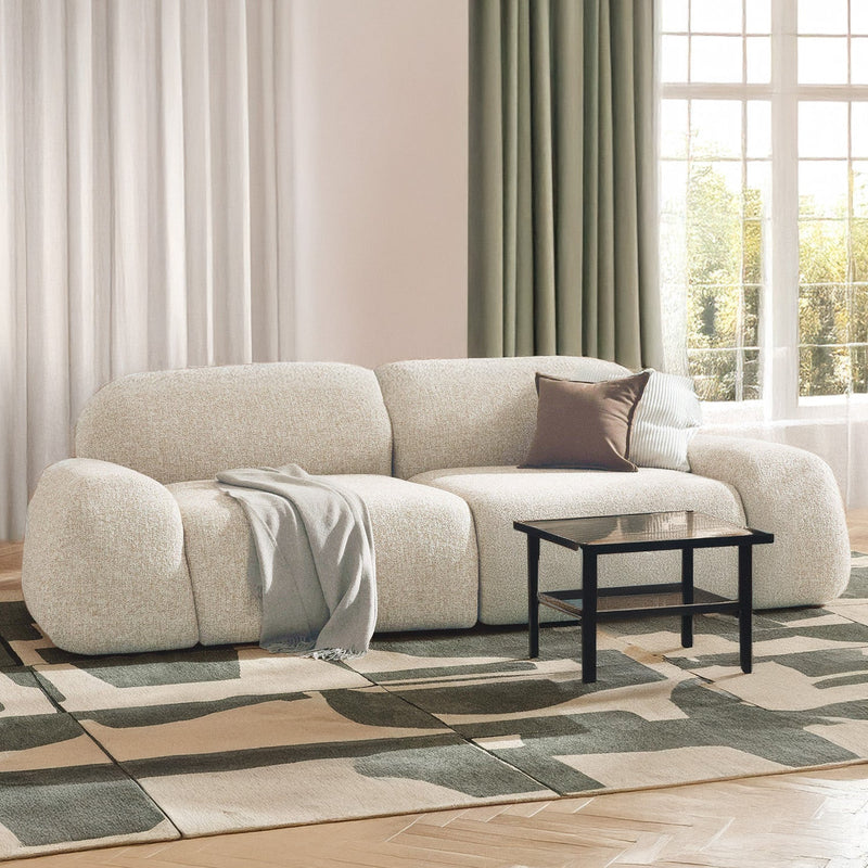 Parma 2 Seater Sofa in Off White