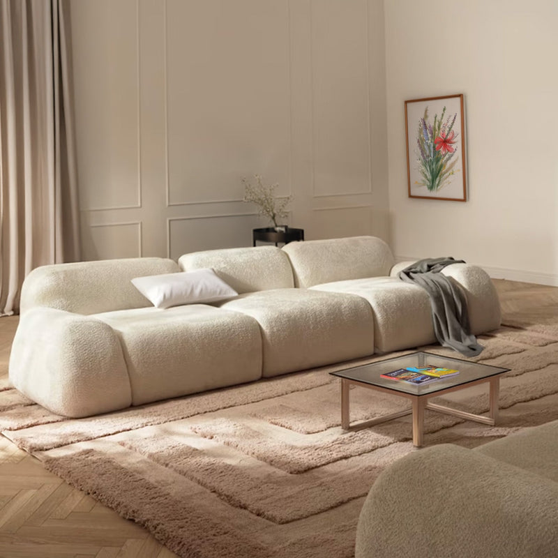 Parma 3 Seater Sofa in White