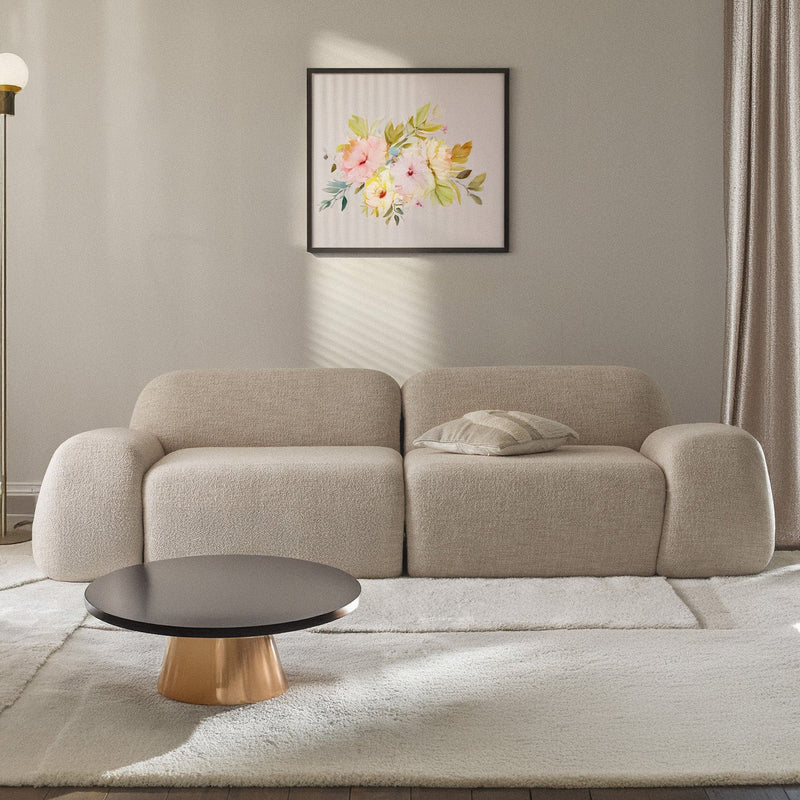 Armonia 2 Seater Sofa in Rustic Pink