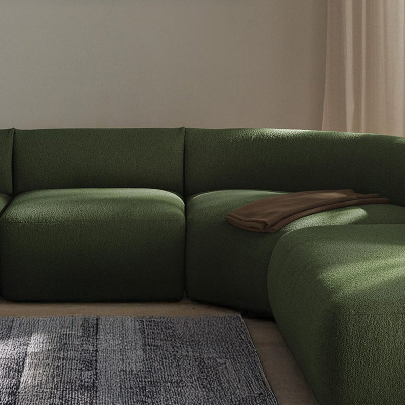 Caracalla L-Shape Sofa in Green