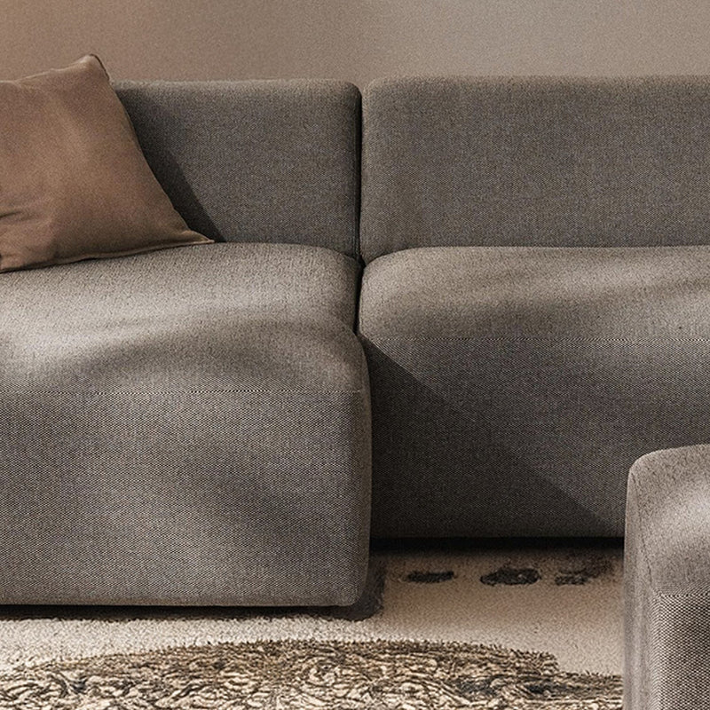 Tivoli L-Shape Sofa in Dark Gray