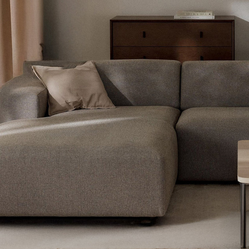 Posada L-Shape Sofa in Taupe