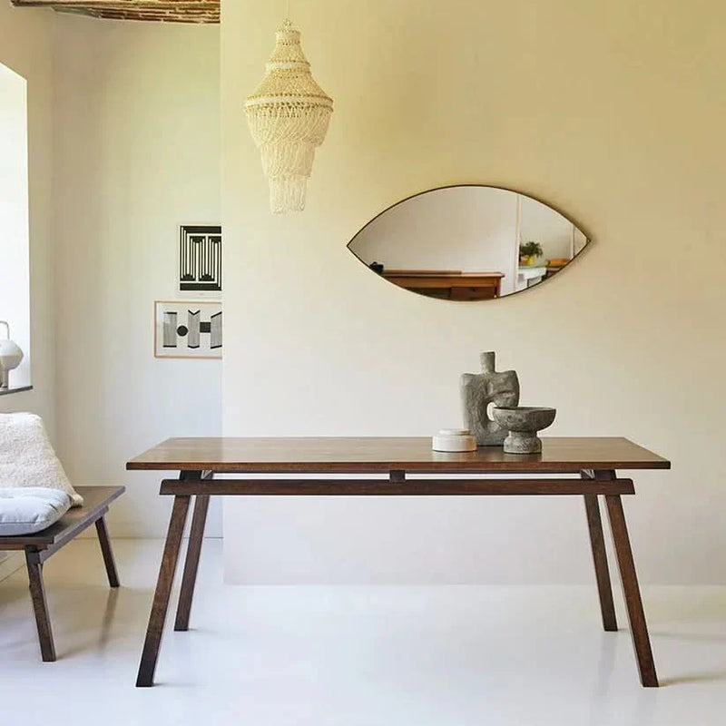 Kinim Solid Wood Dining Table - Craft Decor
