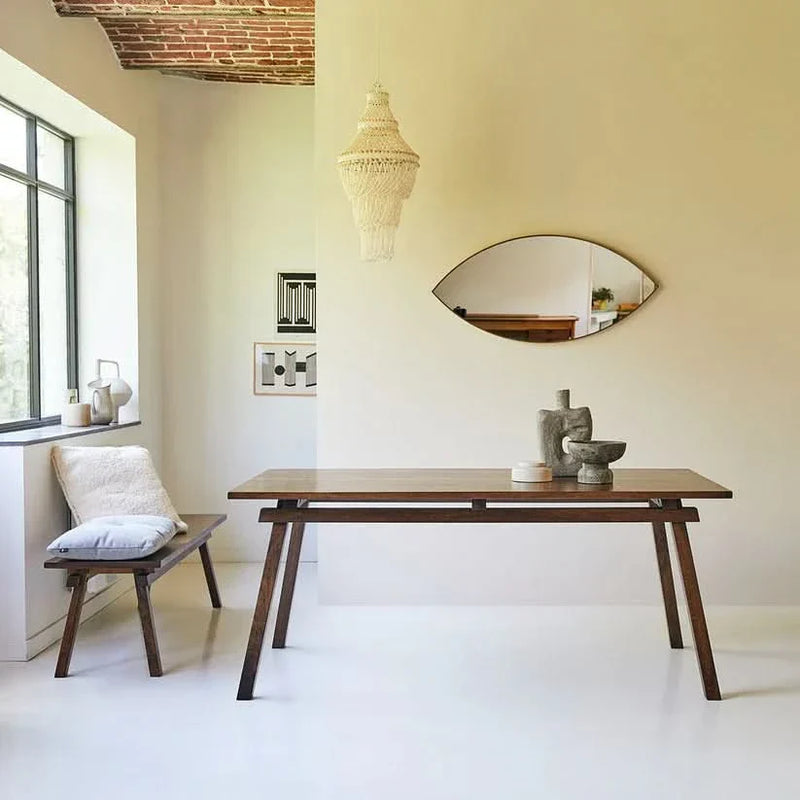 Kinim Solid Wood Dining Table - Craft Decor