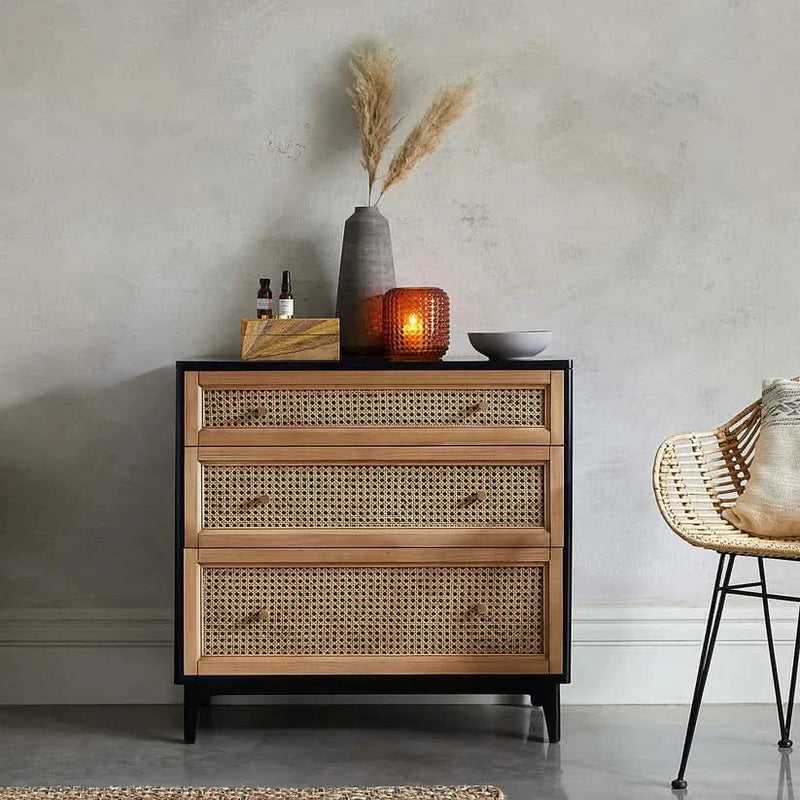 Zinggy Three Chest Of Drawers - Wooden Empiro