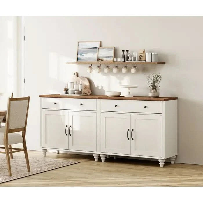 2 Drawer Buffet Table – Elegant Dining Room Sideboard with Storage
