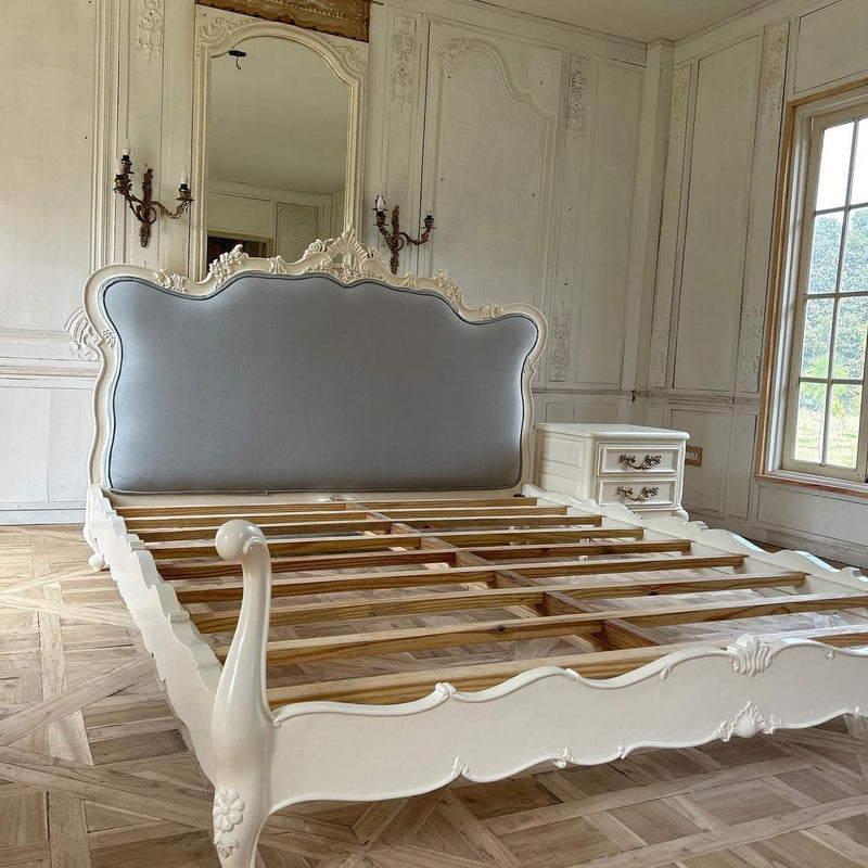 Carved Louis XV bed