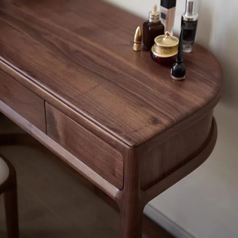 Nyzax Solid Wood Light Luxury Dressing Table